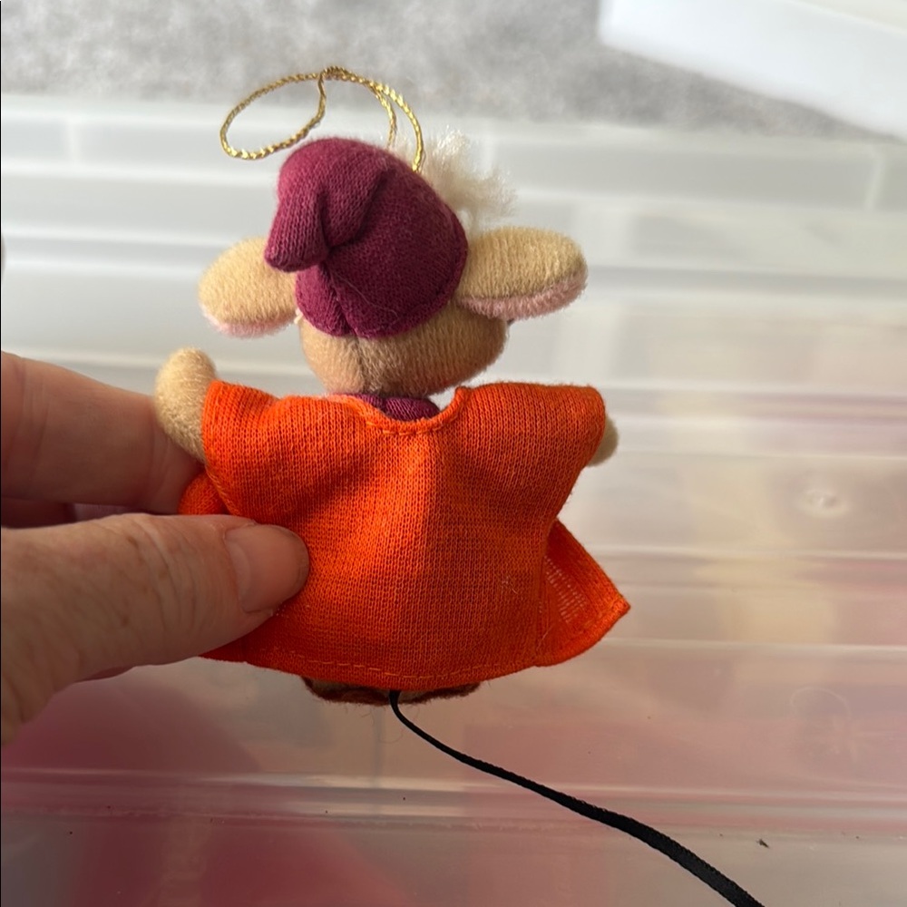 Plush Mouse Ornaments - Gus & Jaq - Picture 3 of 6